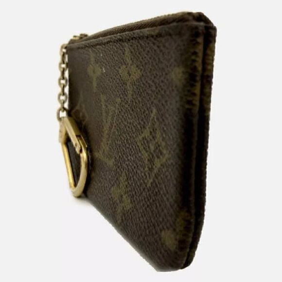 Louis Vuitton Monogram Pochette Cles Wallet Coin Purse/3AE3185 - Picture 2 of 7